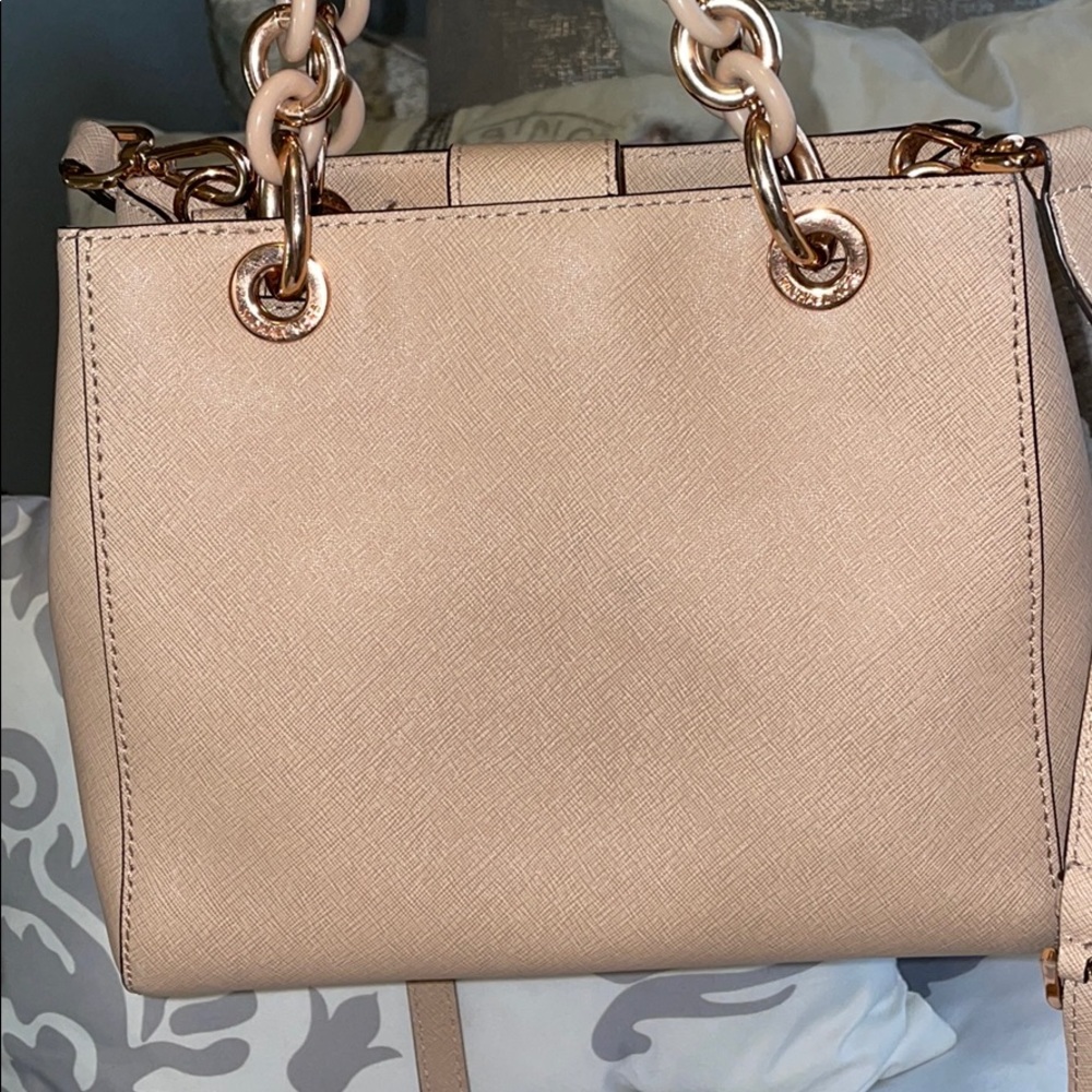 Selling Michael Kors pale pink purse & wallet - Picture 3 of 10